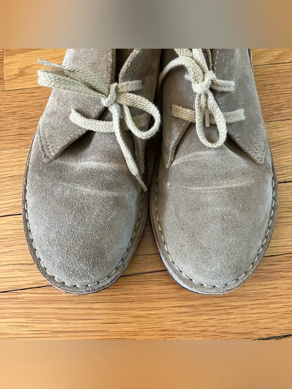 Crewcuts Desert Tan Preppy Classic Fall MacAlister Suede Leather Chukka Boots 4